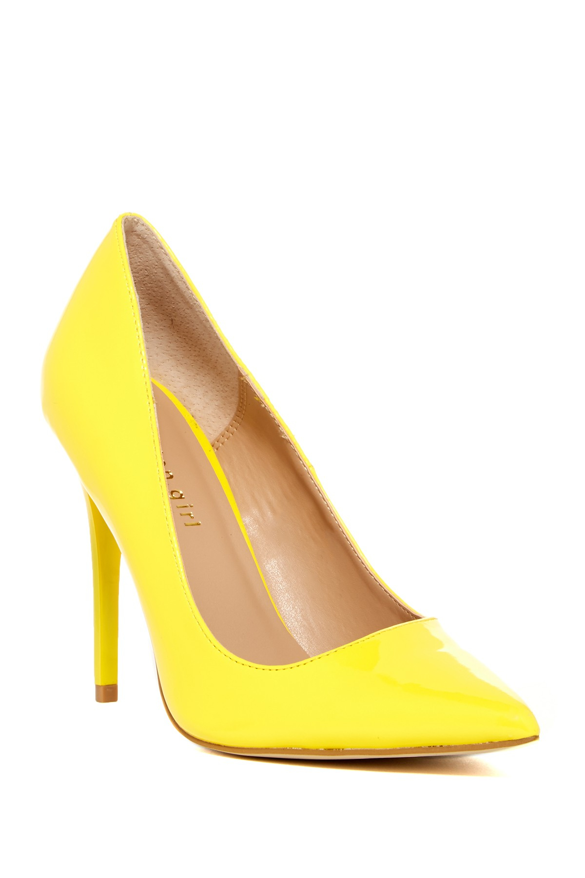 Lyst - Madden Girl Ohnice Patent Pump in Yellow Gallery. Previously sold at: Nordstrom Rack · Women's Yellow Heels